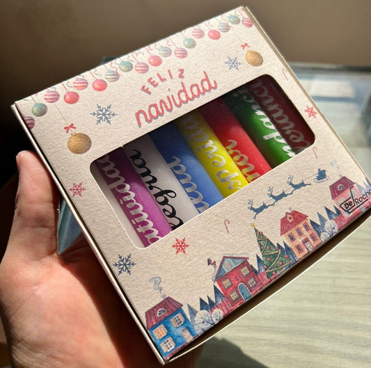 VELAS NAVIDEÑAS X8 UNIDADES